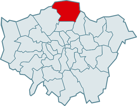 barking and dagenham map