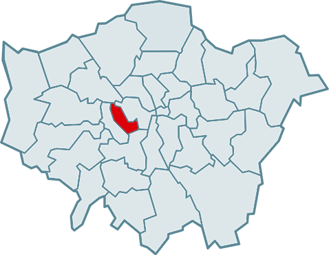 barking and dagenham map