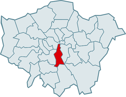 barking and dagenham map