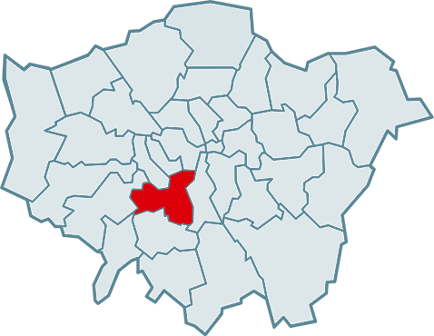 barking and dagenham map